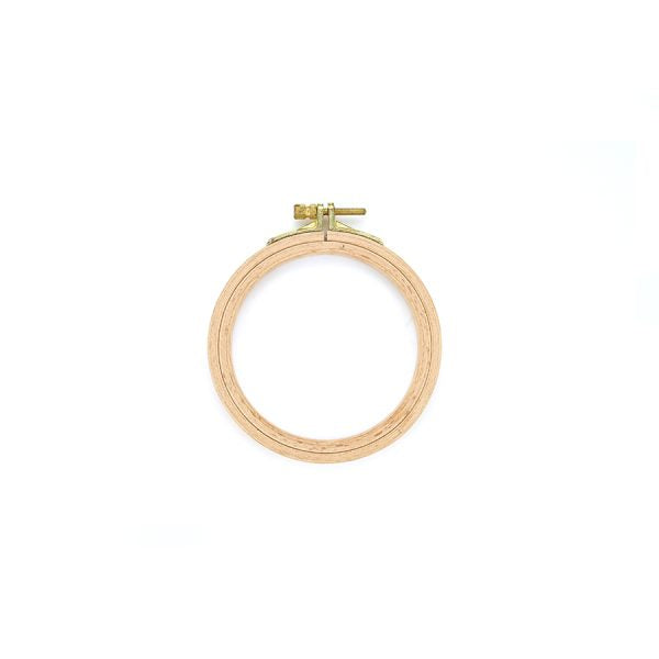 Nurge Embroidery Hoop No. 1 - 100mm– Wooden Screwed 8mm