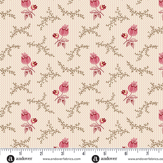 Fernshaw A1028E Pink John Andover fabrics