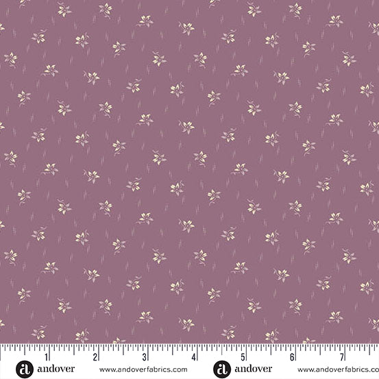 Wildflower Cottage by Renée Nanneman A1594P Violet Meadow Andover Fabrics