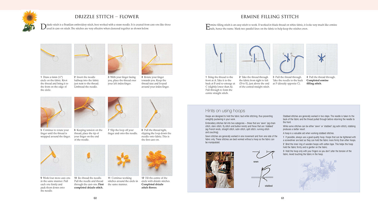 A-Z of Embroidery Stitches