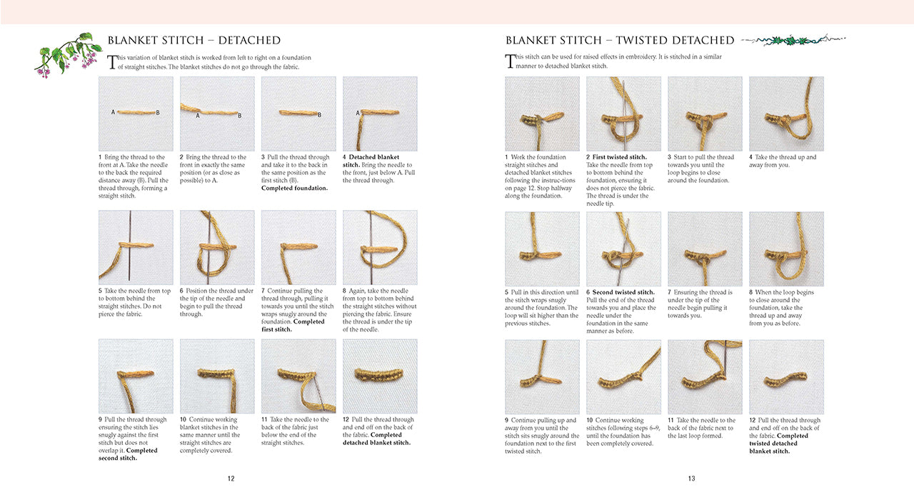 A-Z of Embroidery Stitches