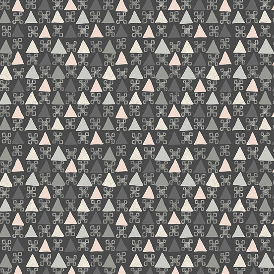Tangent - Black Signet A773K Andover Fabrics