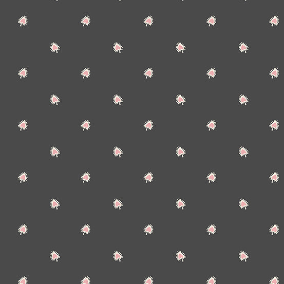 Tangent - Black Fan A778K Andover Fabrics