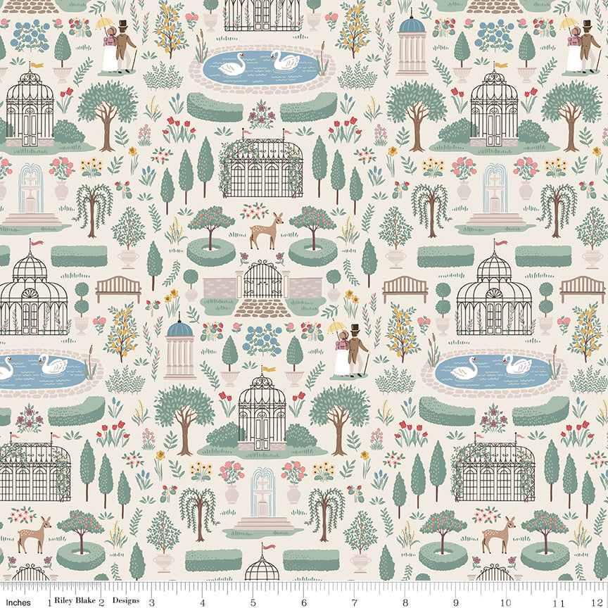 Emma - Jane Austen House - Highbury Cream - C16531-CREAM