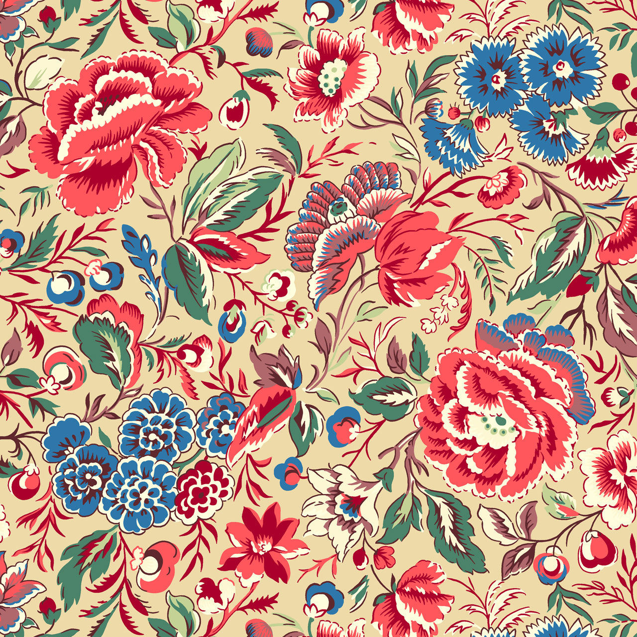 French Vintage by Brigitte Giblin - DHER3005 - Teadye - Dutch Heritage