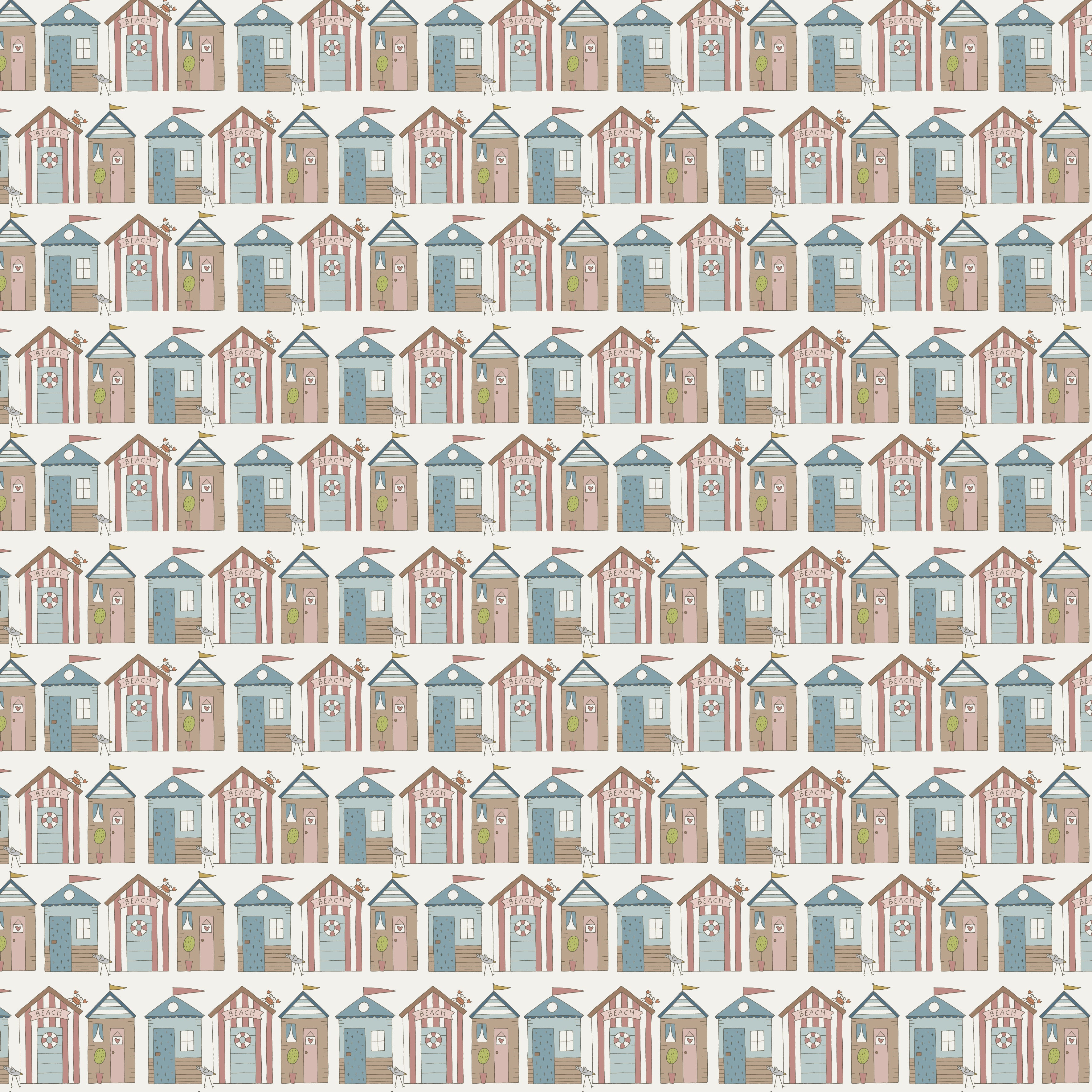 Sunkissed Sojourn DV6102 Beach Huts Devonstone Collection