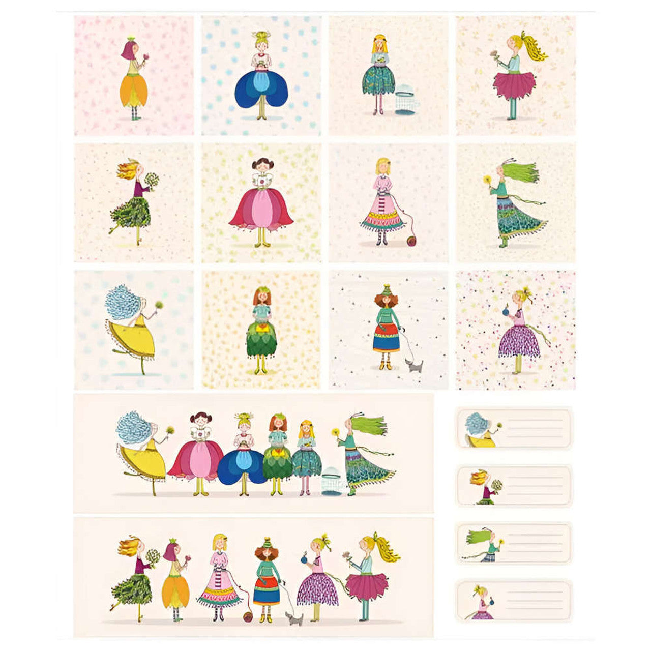 Fairytale by Monika Boldogh of MB Happy Sewing - DV6531 PANEL Devonstone Collection