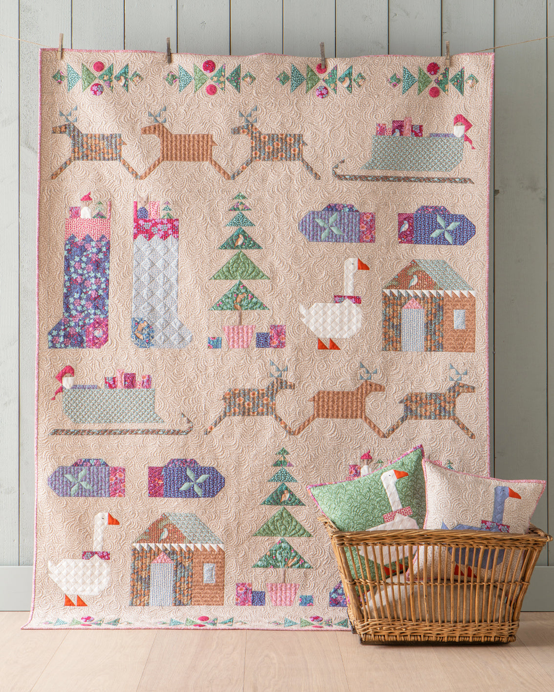 Tilda Hibernation -100537-Winterrose-Sage