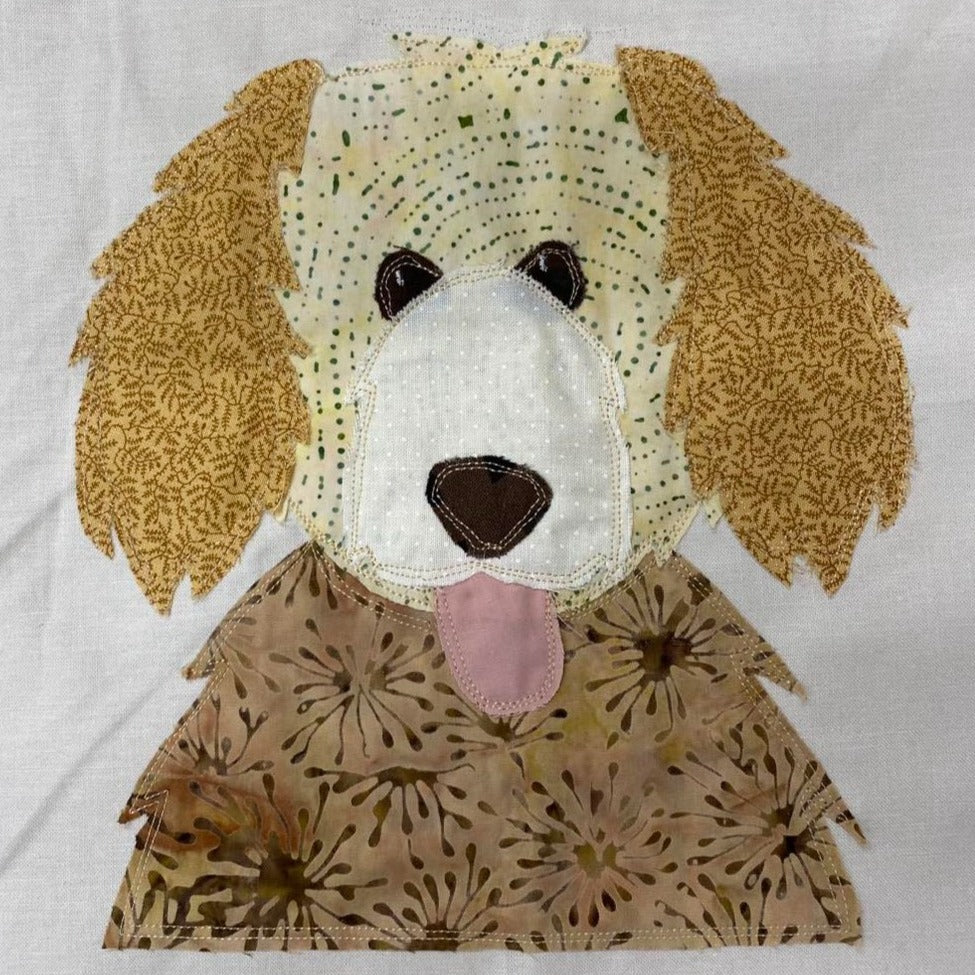 Sip and Sew Pooch Portrait Class