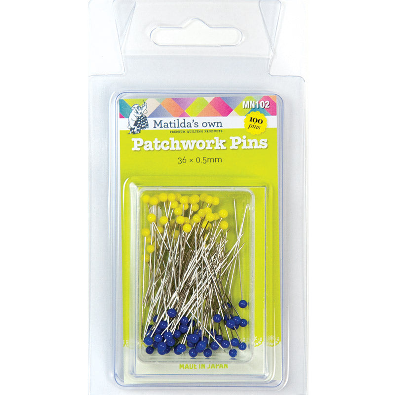 Matilda's Own Patchwork Pins