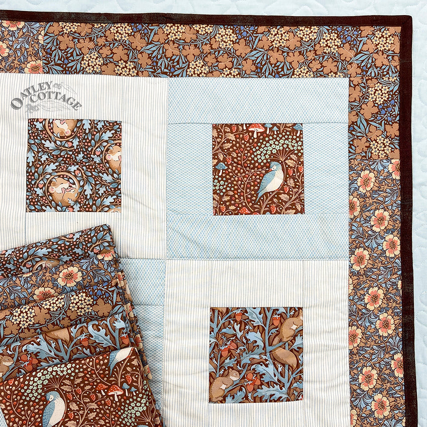 Tilda Hibernation - 100525 Squireldreams Blue