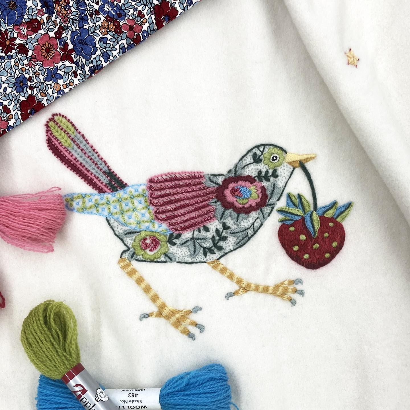 Embroidered Blankets Monday Afternoon Class