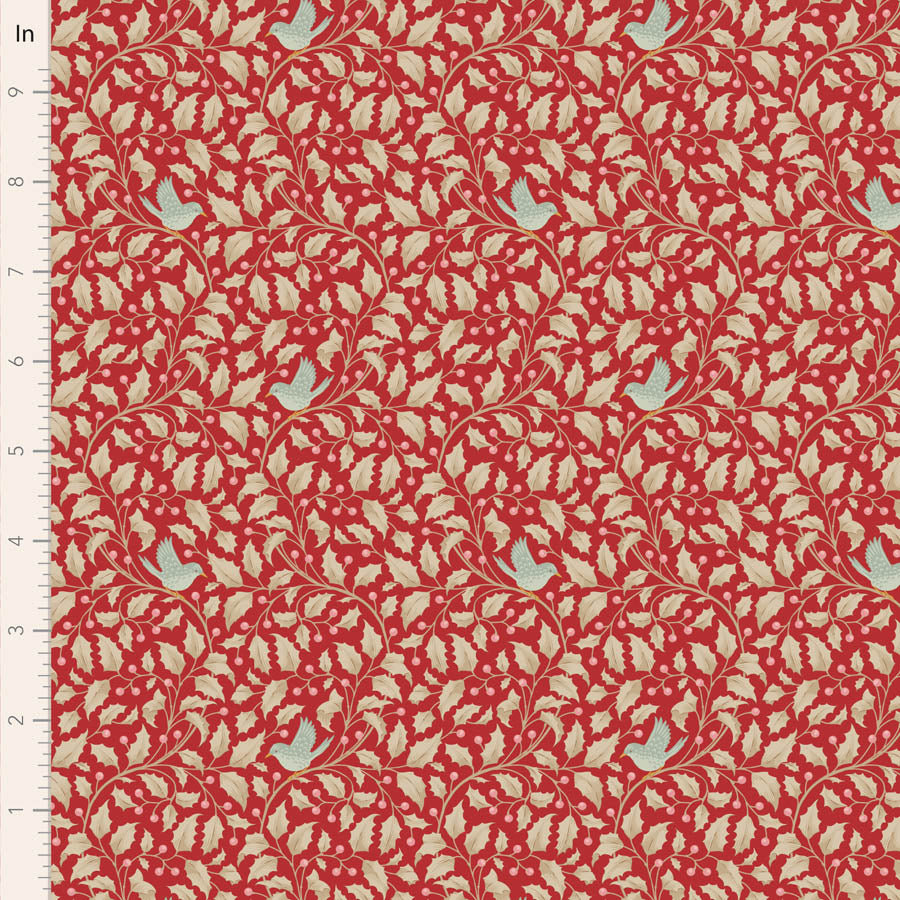 Tilda - Merry Little Christmas 100621 Holly Red