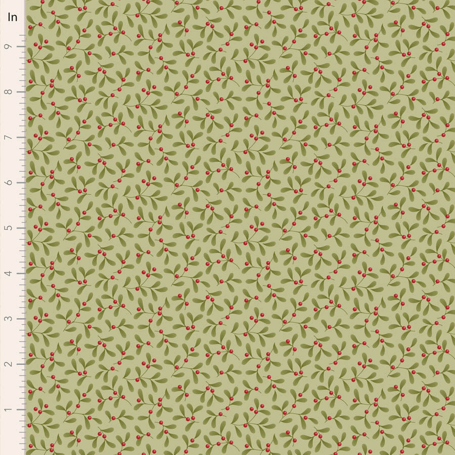 Tilda - Merry Little Christmas 100633 Mistletoe Pistachio