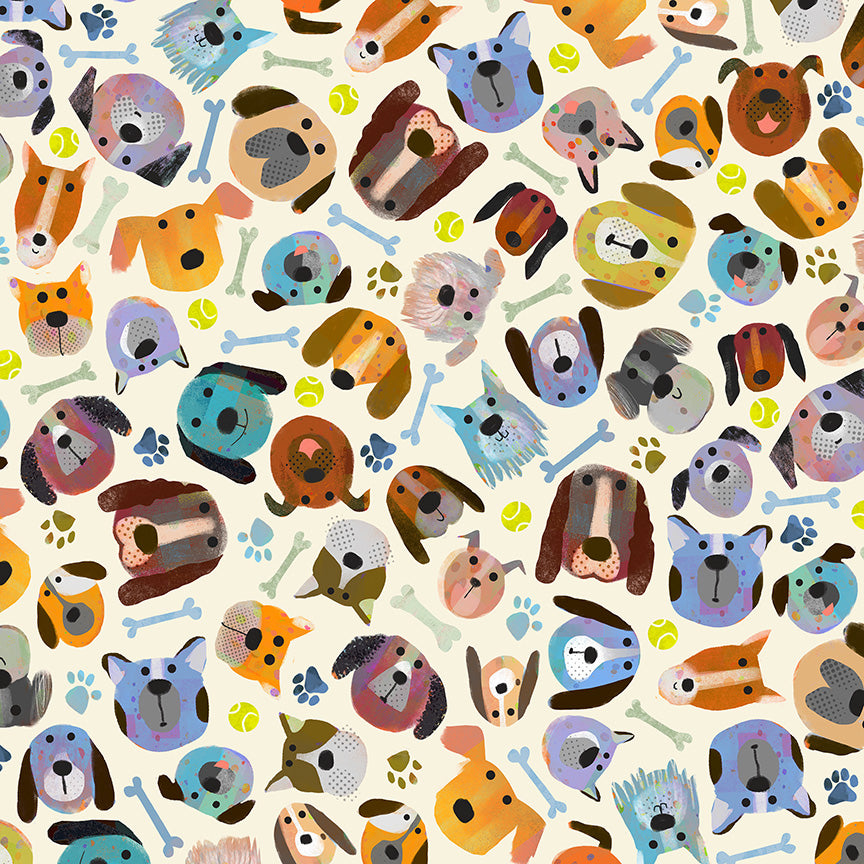 Fur-ever Friends by Gareth Lucas 5453D-3 Windham Fabrics