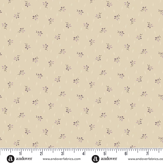 Wildflower Cottage by Renée Nanneman A1594L Linen Meadow Andover Fabrics