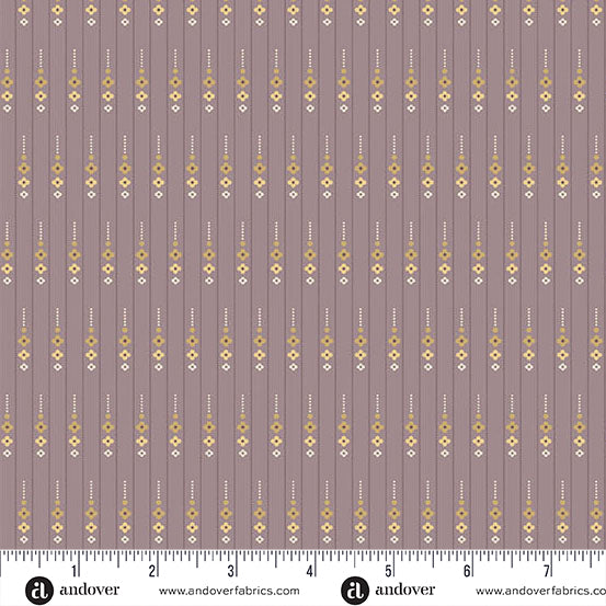 Wildflower Cottage by Renée Nanneman A1595P Thistle Petal Chain Andover Fabrics