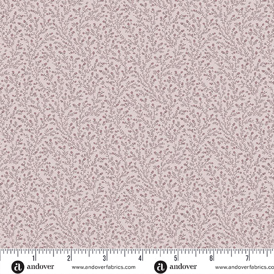 Wildflower Cottage by Renée Nanneman A1596P Lavender Heather Andover Fabrics