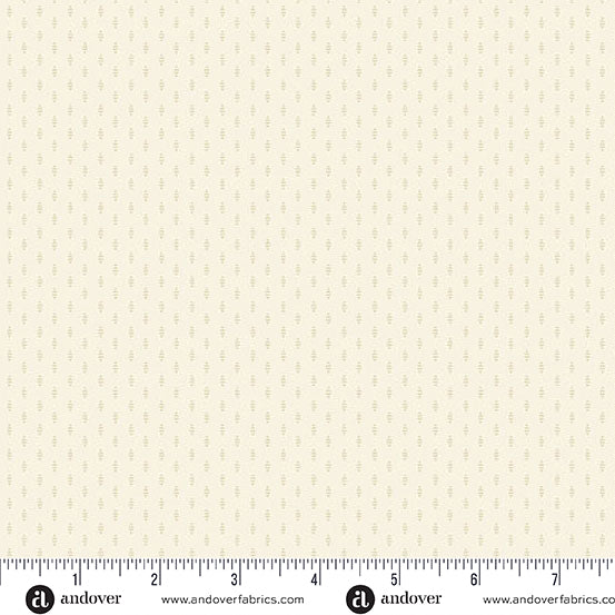 Sewing Bird by Laundry Basket Quilts A1608L Porcelain Satin Stitch Andover Fabrics