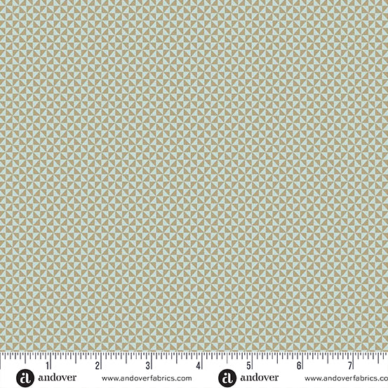 Sewing Bird by Laundry Basket Quilts A1609N Pacific Half Square Triangle Andover Fabrics
