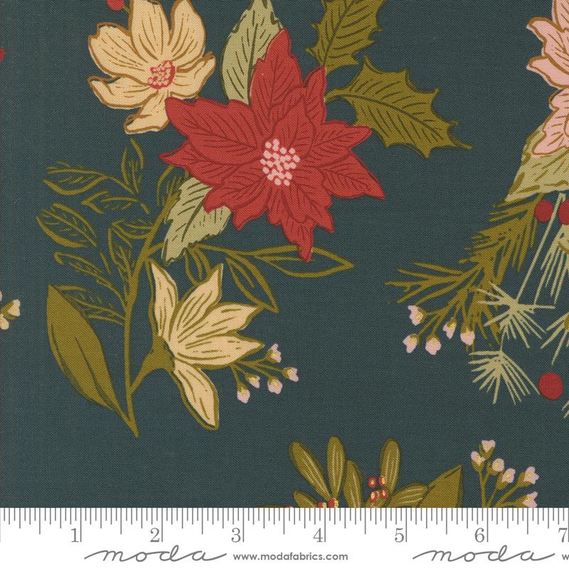 Old World Yuletide - Midnight M45620 26M Moda