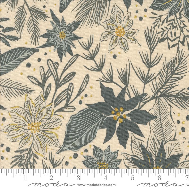 Old World Yuletide - Eggshell M45623 11M Moda