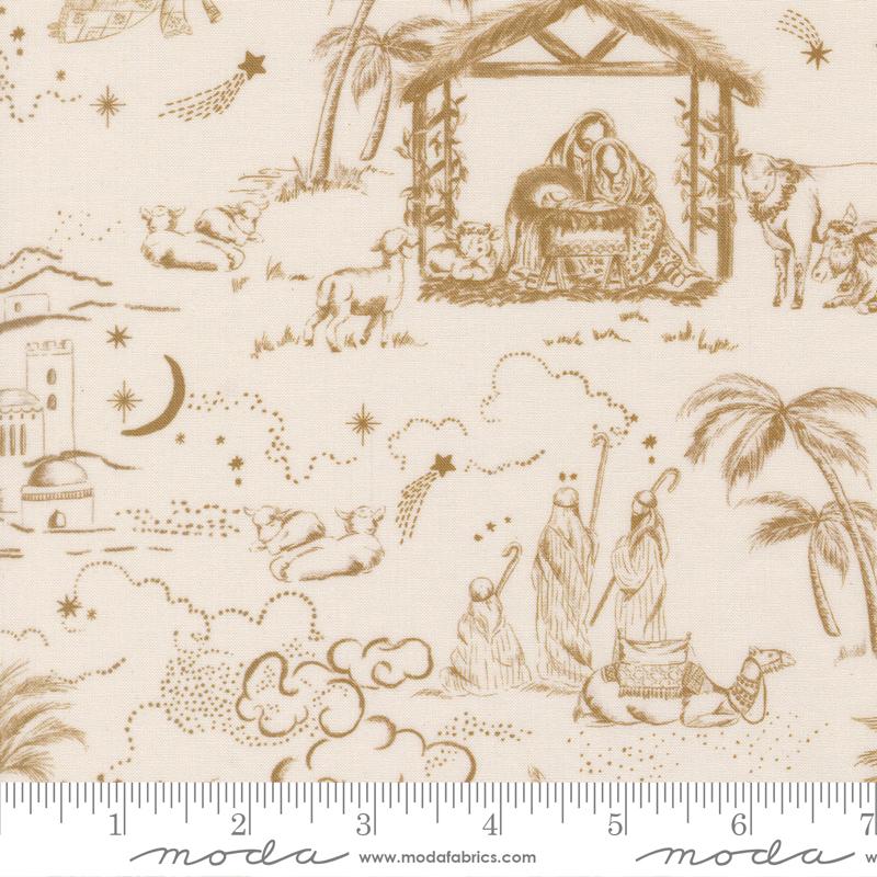 Silent Night Lamb 40051 16 Moda