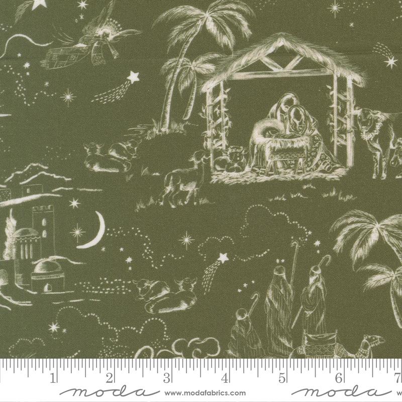 Silent Night Holly 40051 17 Moda
