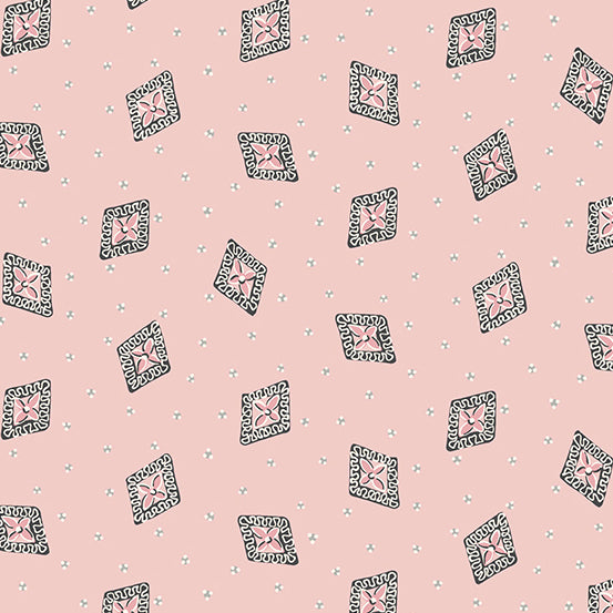 Tangent - Pink Envelope A775E Andover Fabrics