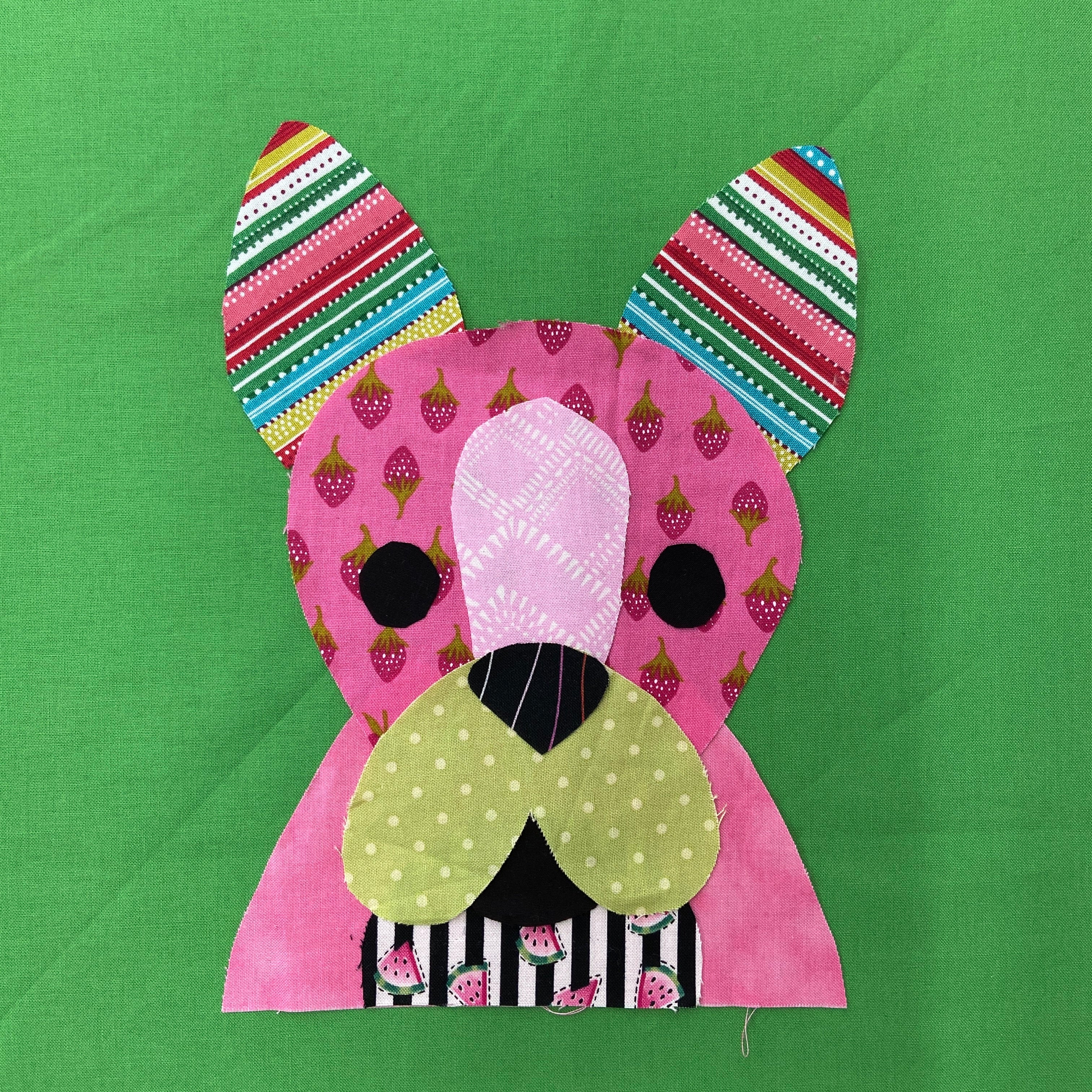 Creative Kids Can Sew Applique Dog  Bag Class