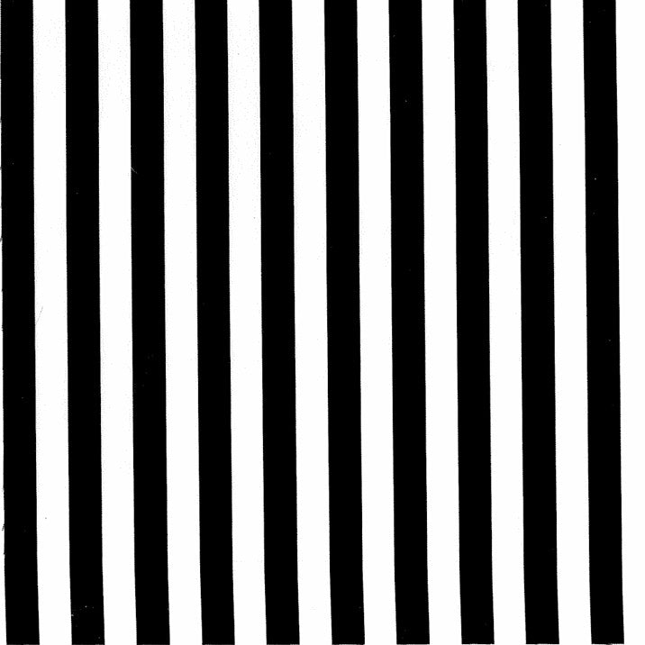 Stripe - Black & White Circus Collection BF-84 Blockstar Fabrics