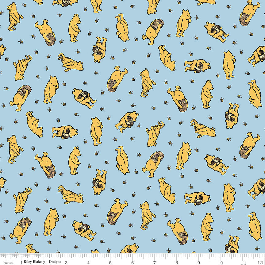 Winnie the Pooh - Toss Blue - C17002-BLUE