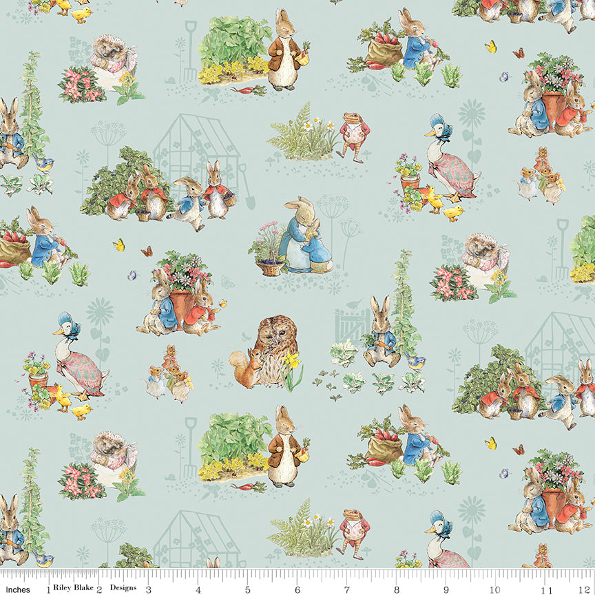 Peter Rabbit & Friends - Characters Blue - CD15861-BLUE