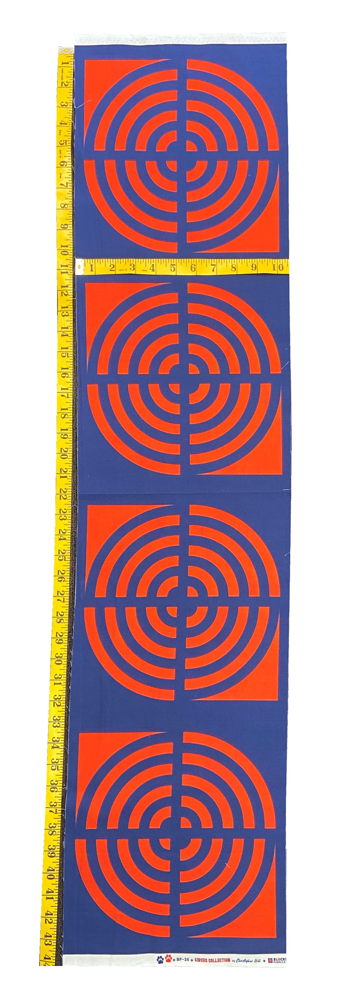 Circle Block - Black & White Circus Collection BF-83 Blockstar Fabrics
