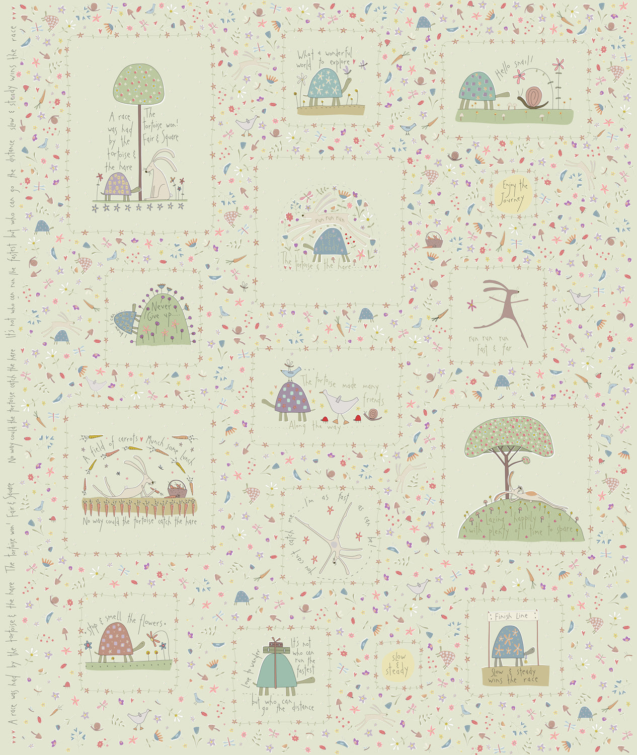 Slow and Steady DV7421 Panel - Devonstone Collection