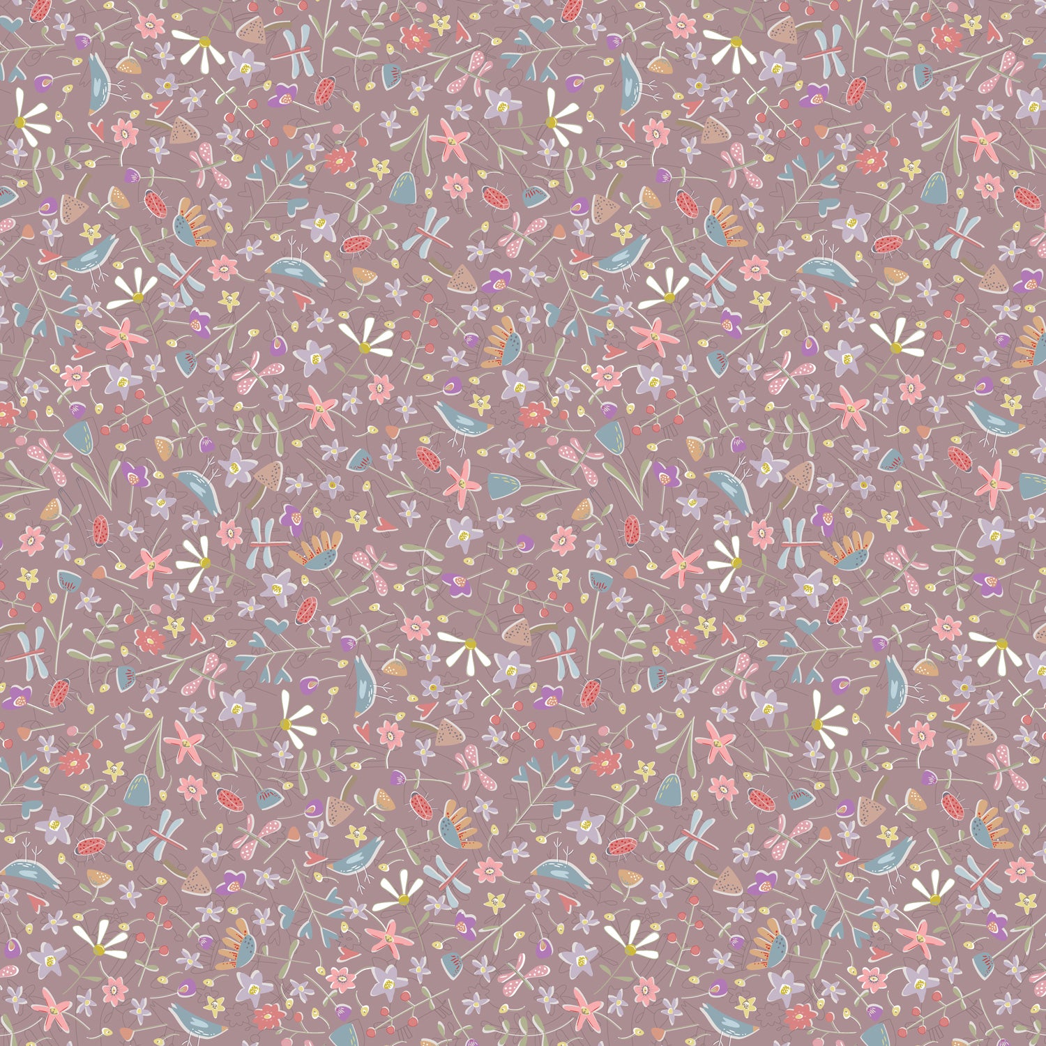 Slow and Steady DV7424 Garden Toss - Purple Devonstone Collection