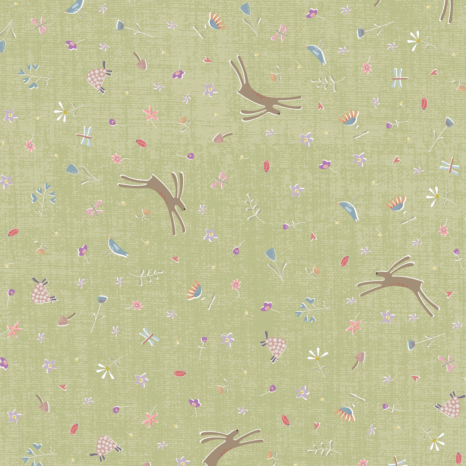 Slow and Steady DV7427 Bunny Toss - Green Devonstone Collection