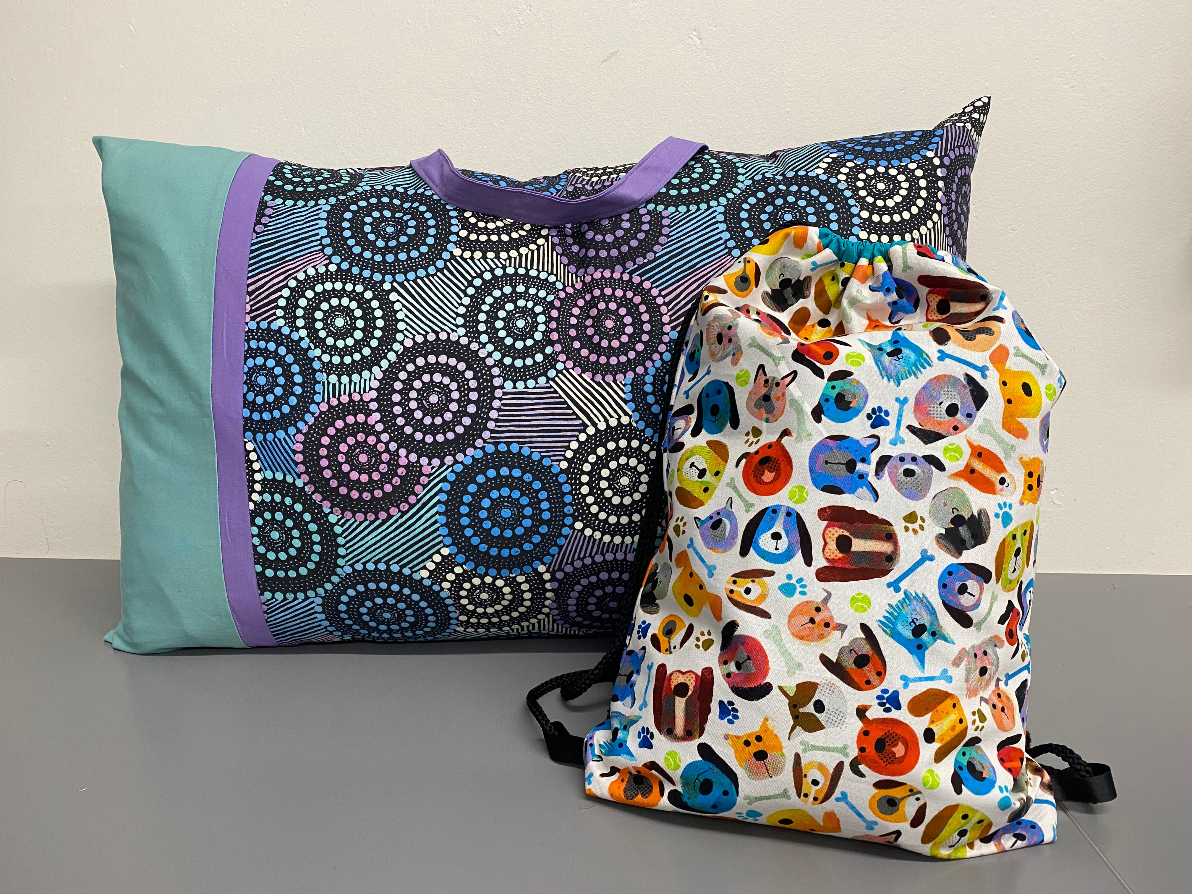 Creative Kids Can Sew Drawstring Backpack