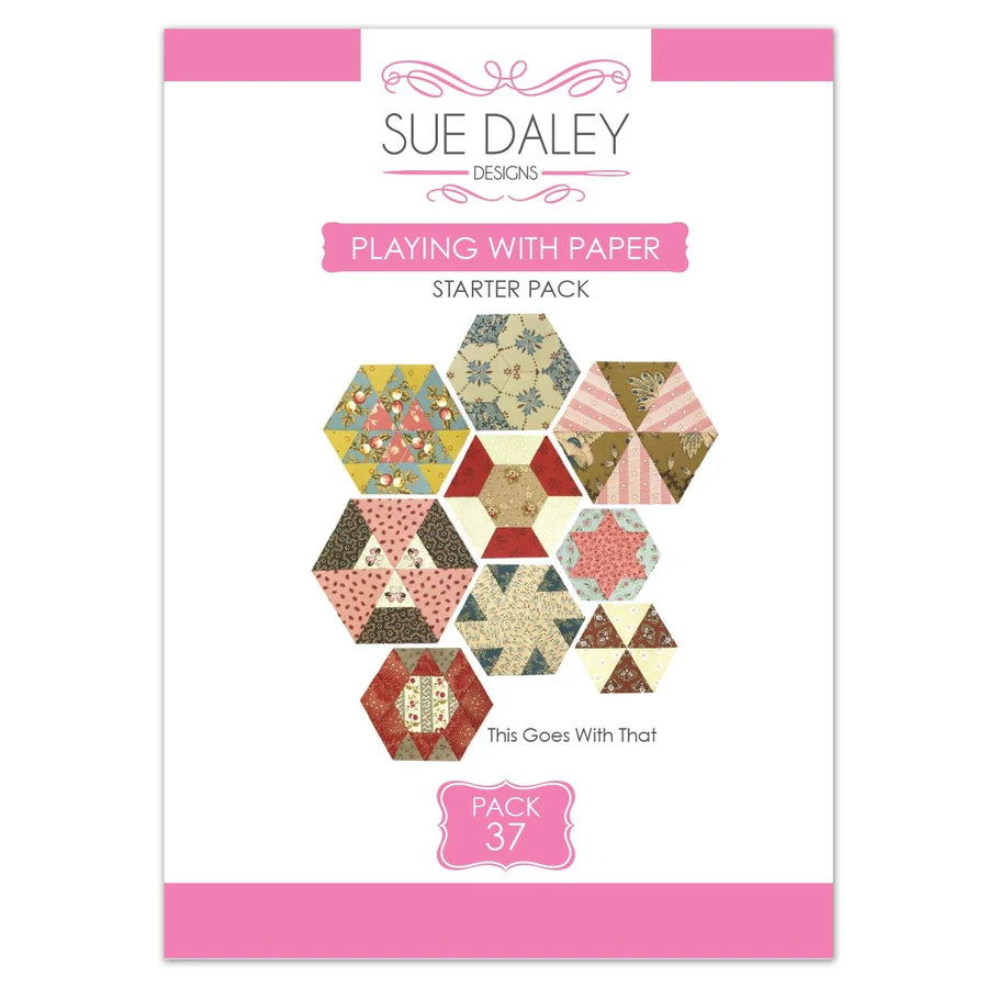 Sue Daley Designs Playing with Paper starter pack Pattern 37