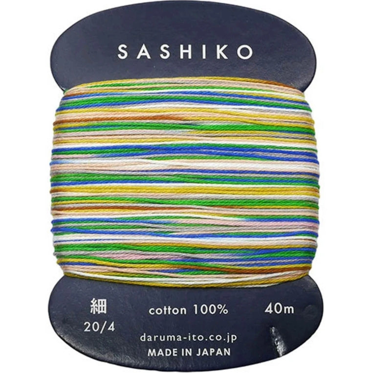Sashiko Thread Variegated 40m 4Ply - Tanabata 502