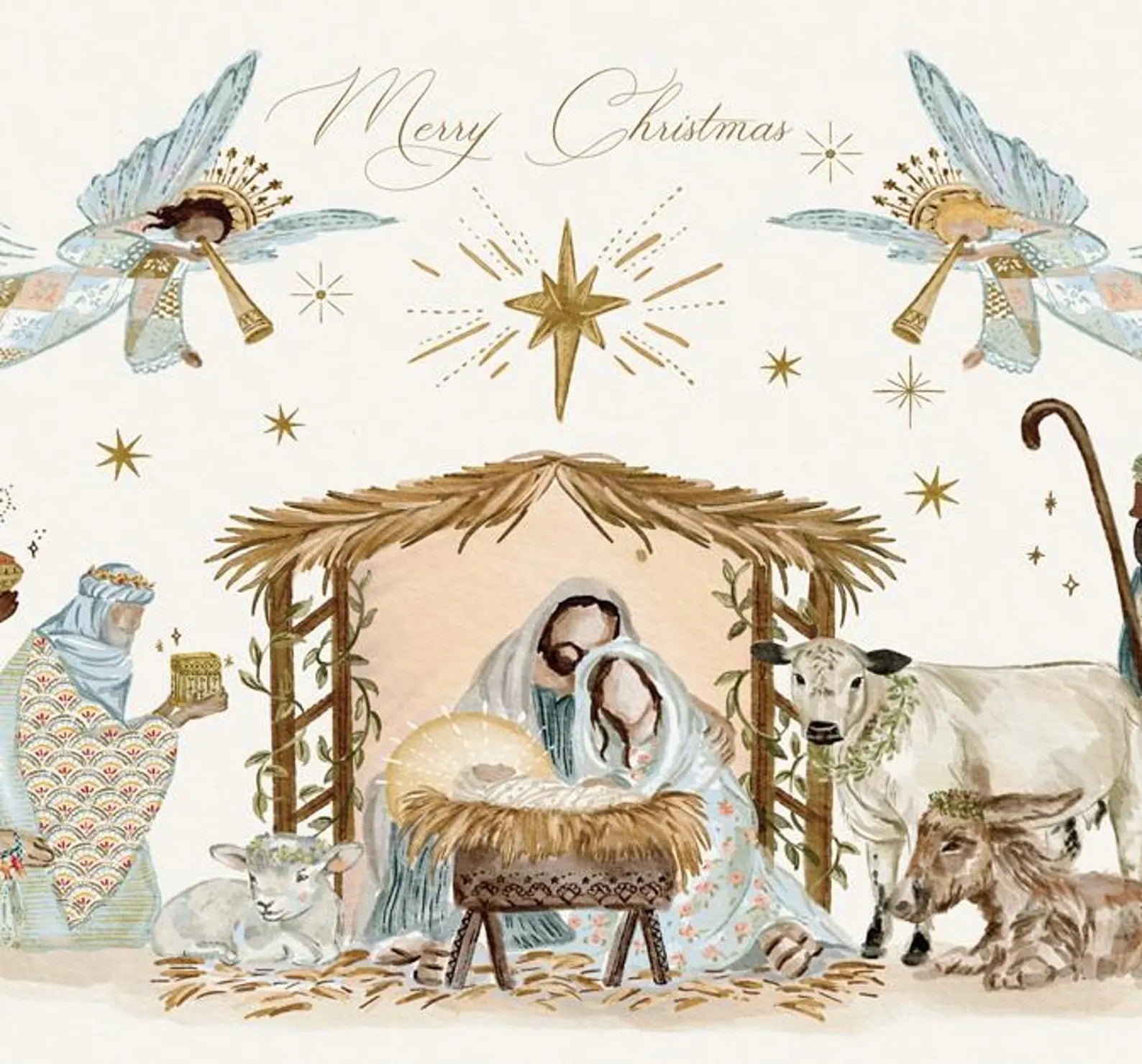 Silent Night Advent Calendar 40058 11 Moda