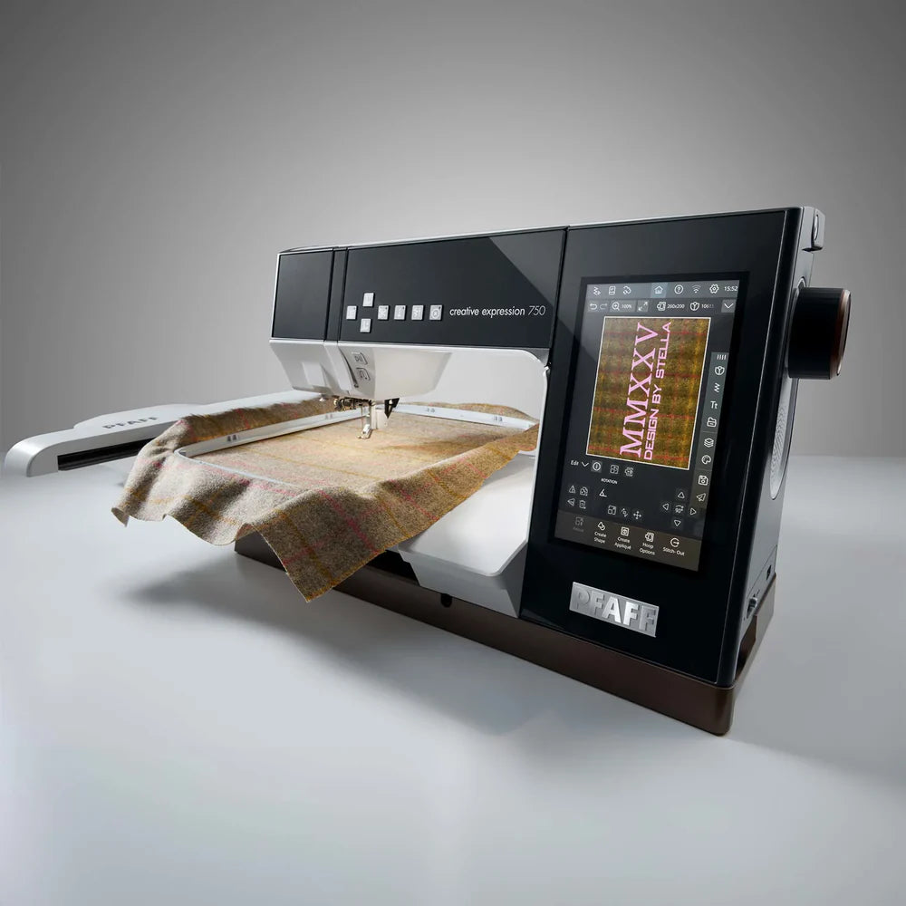 PFAFF creative expression 750 Sewing and Embroidery Machine