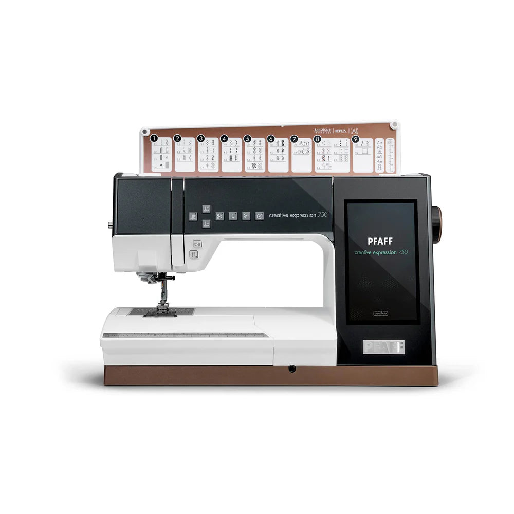 PFAFF creative expression 750 Sewing and Embroidery Machine